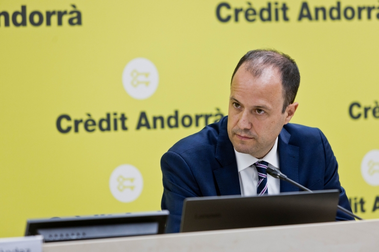 El director d’Inversions i Estratègia de Mercats de Crèdit Andorrà Asset Management, David Macià.
